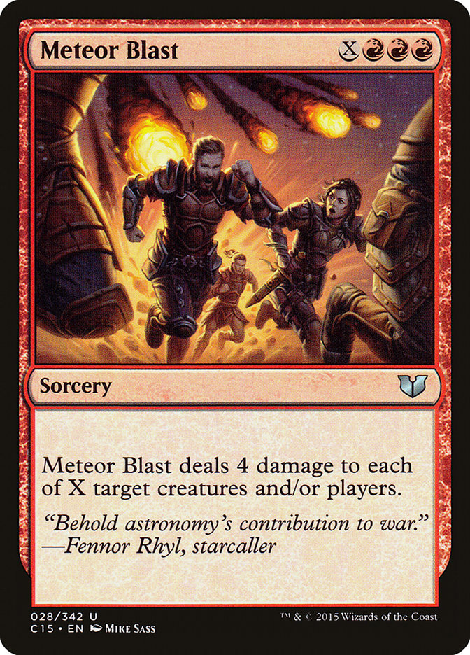 Meteor Blast [Commander 2015] | Gate City Games LLC