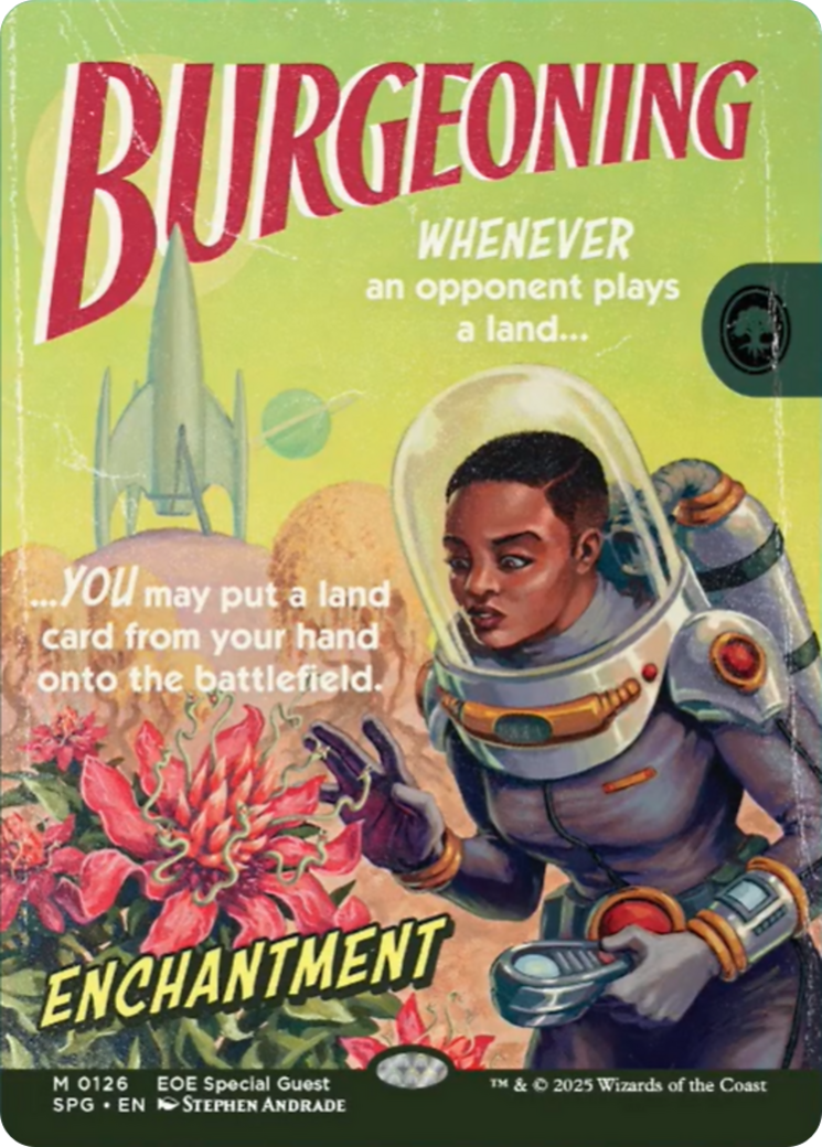 Burgeoning (Showcase) [Edge of Eternities Special Guests] | Gate City Games LLC