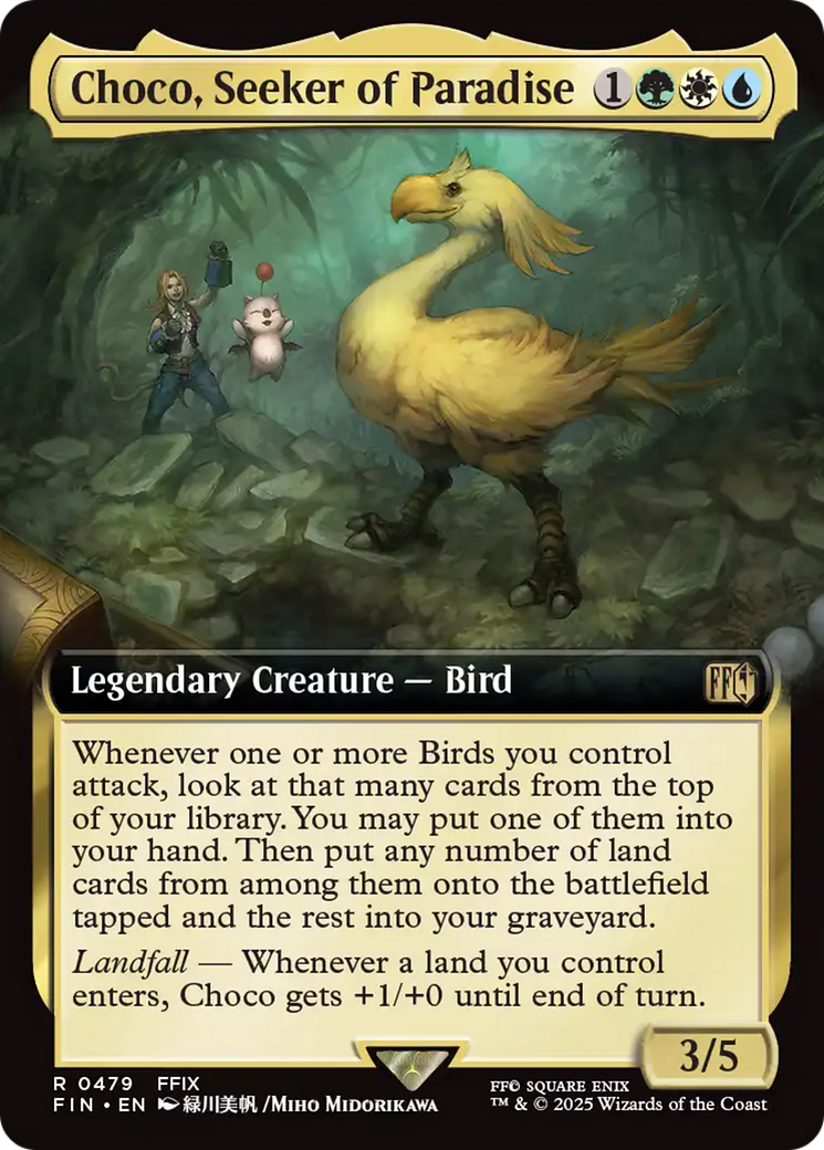 Choco, Seeker of Paradise (Extended Art) [FINAL FANTASY] | Gate City Games LLC