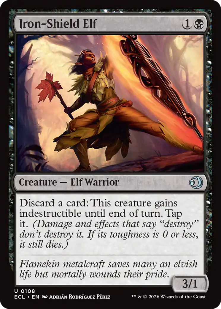 Iron-Shield Elf [Lorwyn Eclipsed] | Gate City Games LLC