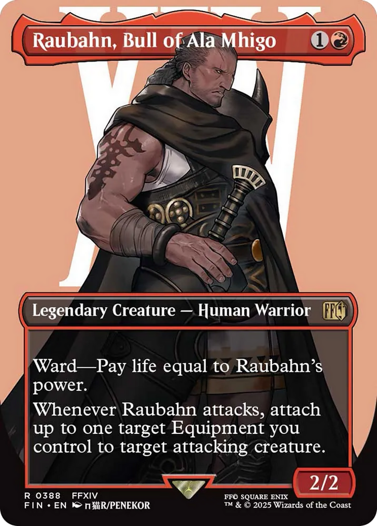 Raubahn, Bull of Ala Mhigo (Borderless) [FINAL FANTASY] | Gate City Games LLC