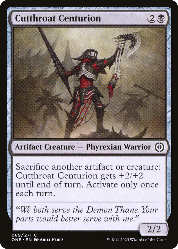 Cutthroat Centurion [Phyrexia: All Will Be One] | Gate City Games LLC