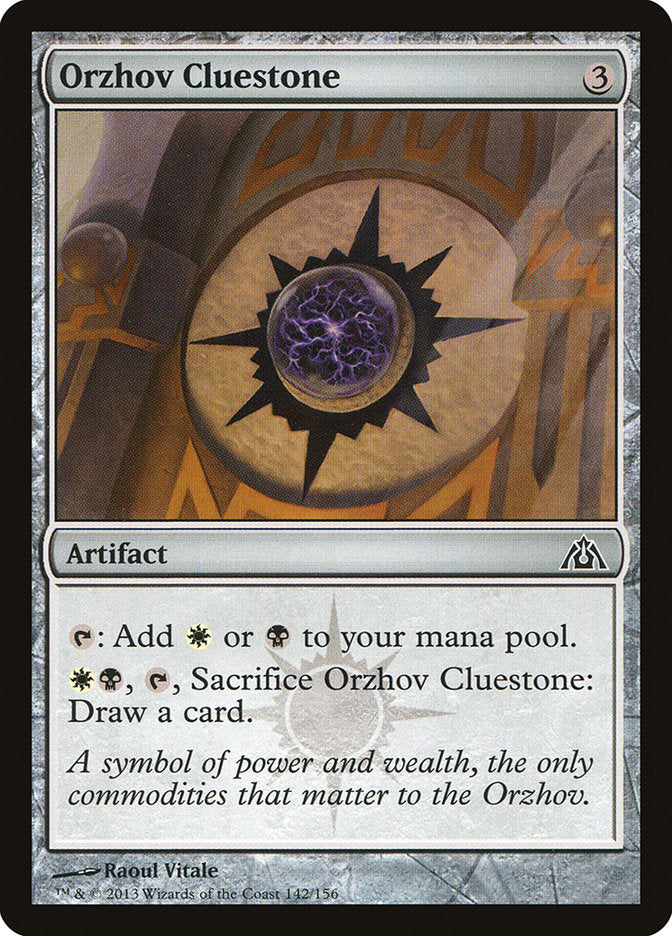 Orzhov Cluestone [Dragon's Maze] | Gate City Games LLC