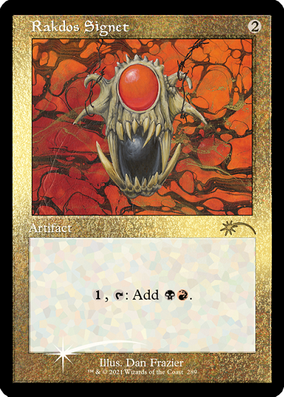 Rakdos Signet (Retro) (Foil Etched) [Secret Lair Drop Series] | Gate City Games LLC