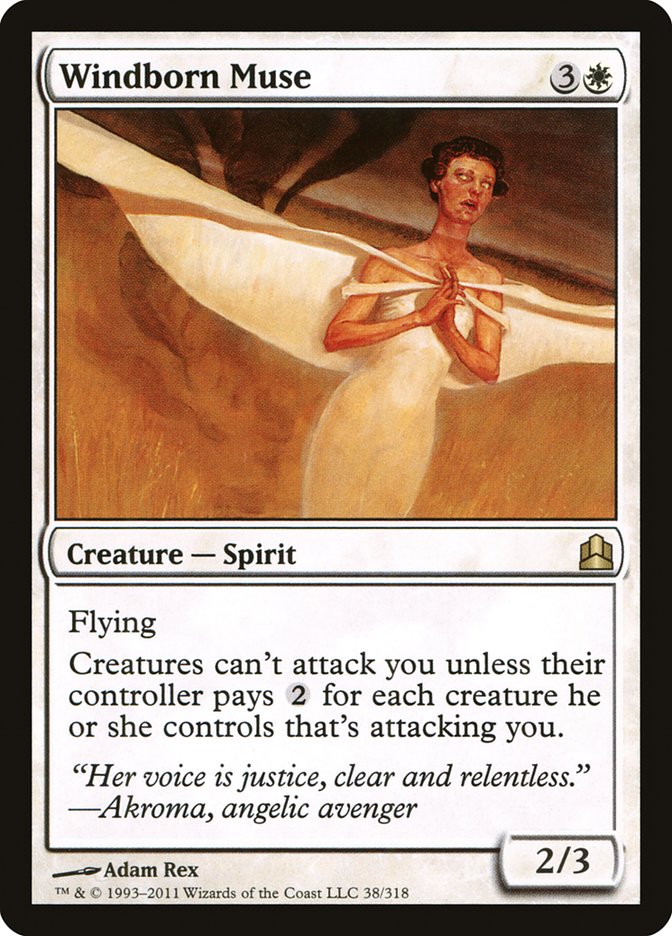 Windborn Muse [Commander 2011] | Gate City Games LLC