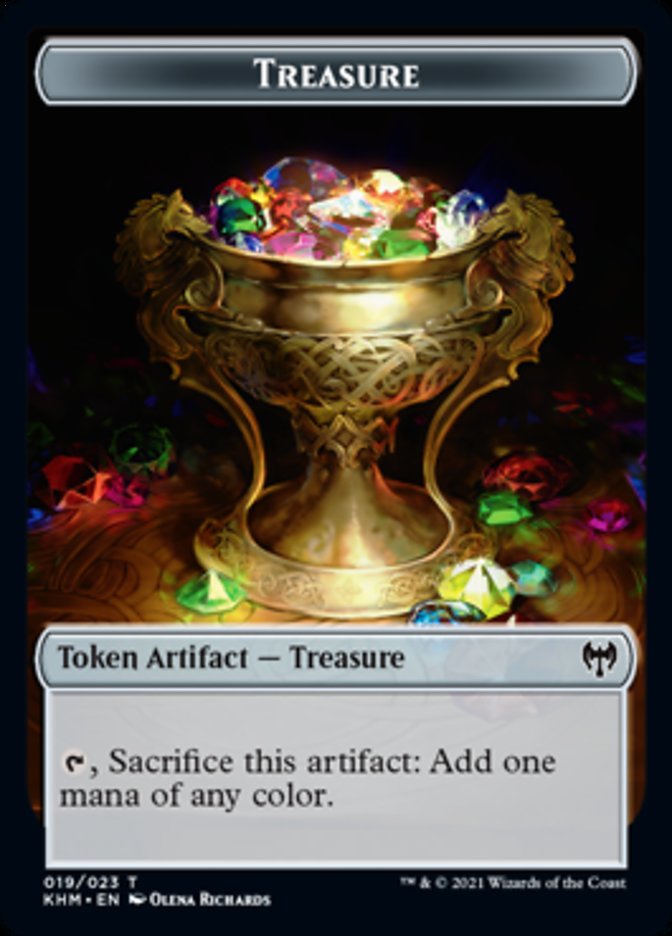 Treasure Token [Kaldheim Tokens] | Gate City Games LLC