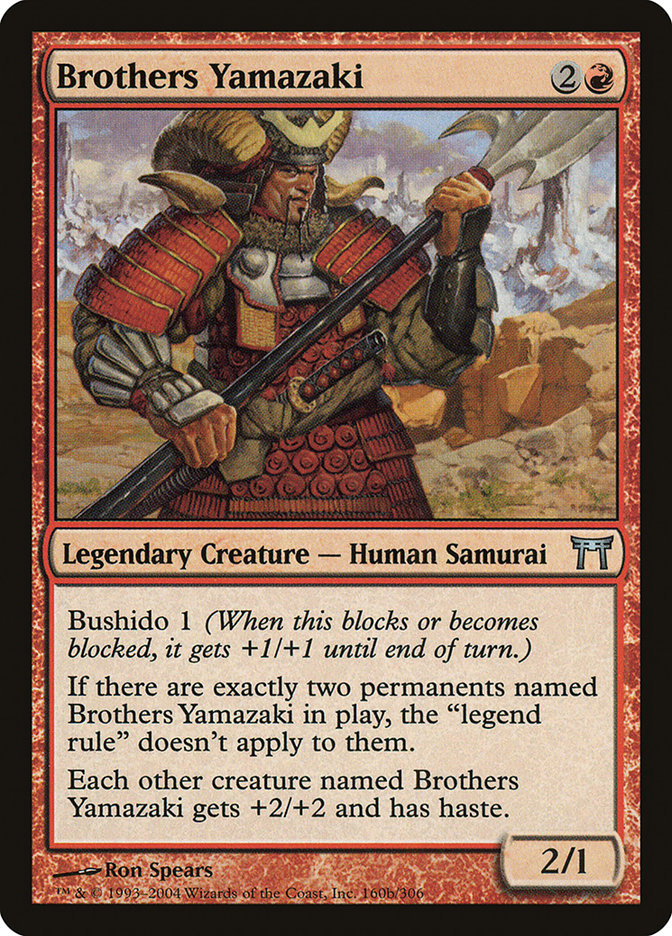 Brothers Yamazaki (160b/306) [Champions of Kamigawa] | Gate City Games LLC
