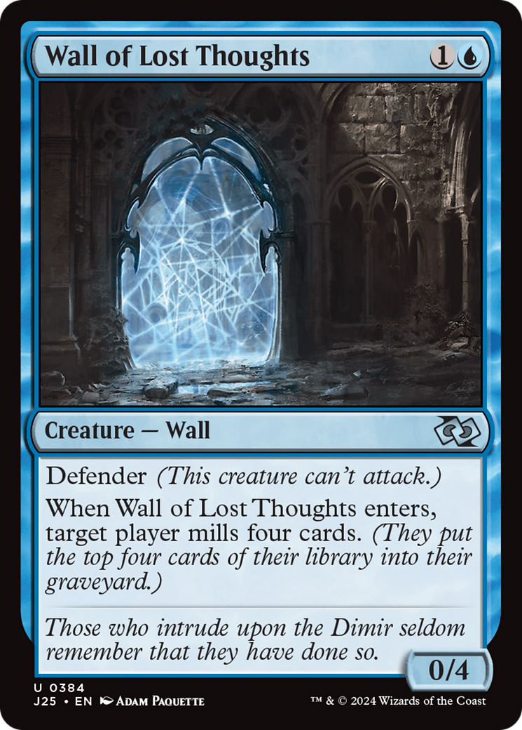 Wall of Lost Thoughts [Foundations Jumpstart] | Gate City Games LLC