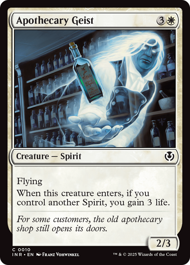 Apothecary Geist [Innistrad Remastered] | Gate City Games LLC