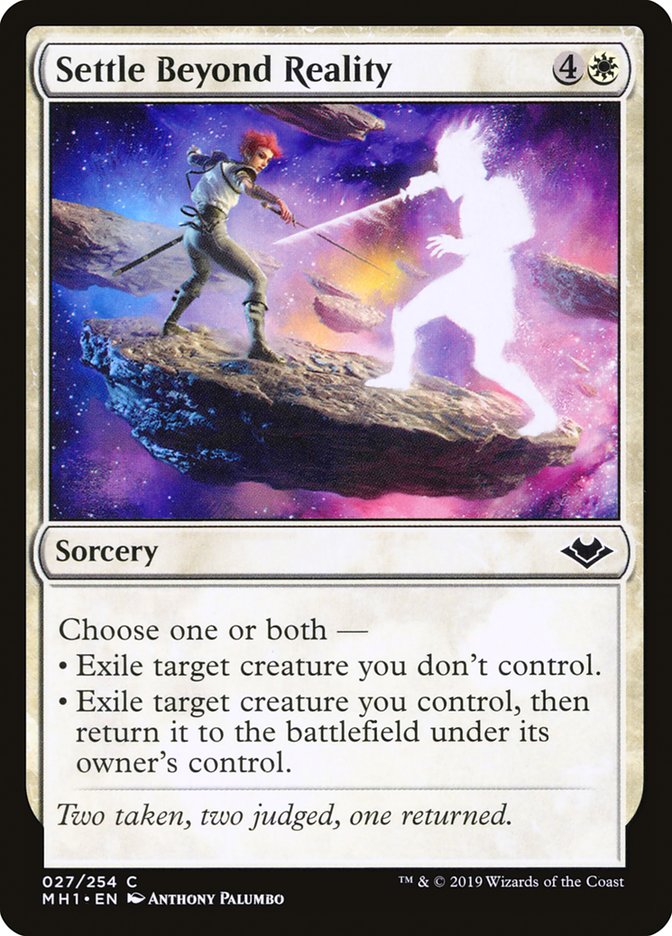 Settle Beyond Reality [Modern Horizons] | Gate City Games LLC