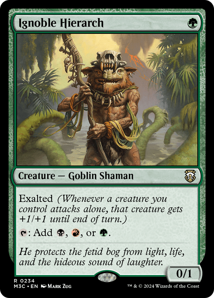 Ignoble Hierarch [Modern Horizons 3 Commander] | Gate City Games LLC