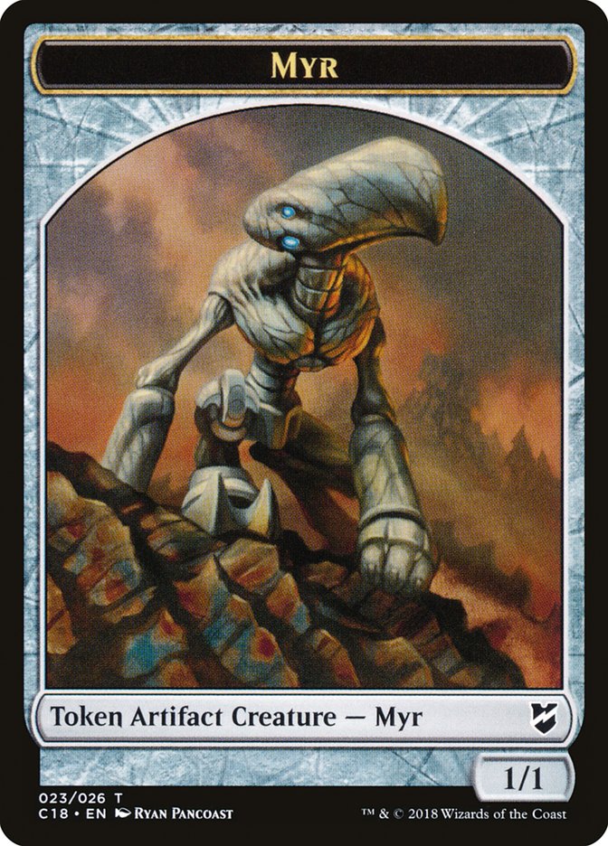Myr Token (023/026) [Commander 2018 Tokens] | Gate City Games LLC