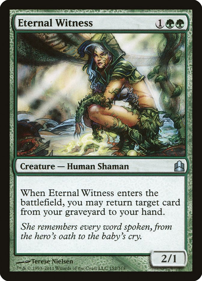 Eternal Witness [Commander 2011] | Gate City Games LLC
