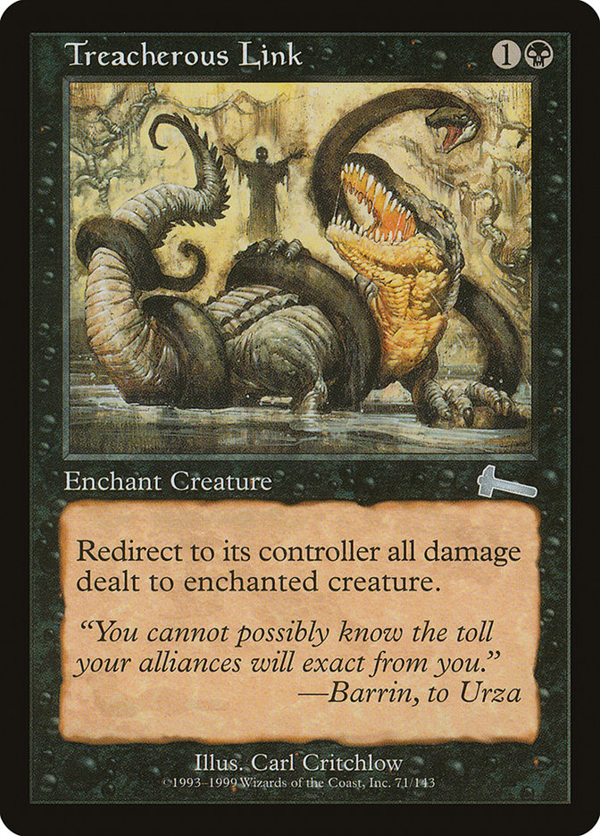 Treacherous Link [Urza's Legacy] | Gate City Games LLC