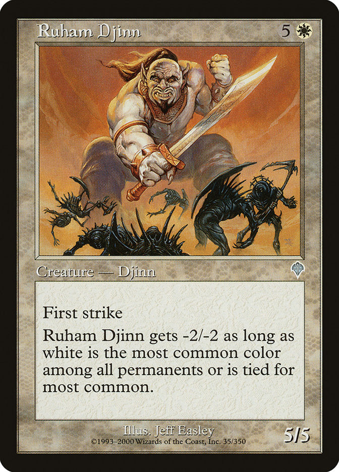 Ruham Djinn [Invasion] | Gate City Games LLC