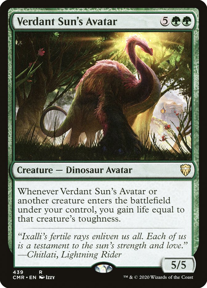 Verdant Sun's Avatar [Commander Legends] | Gate City Games LLC