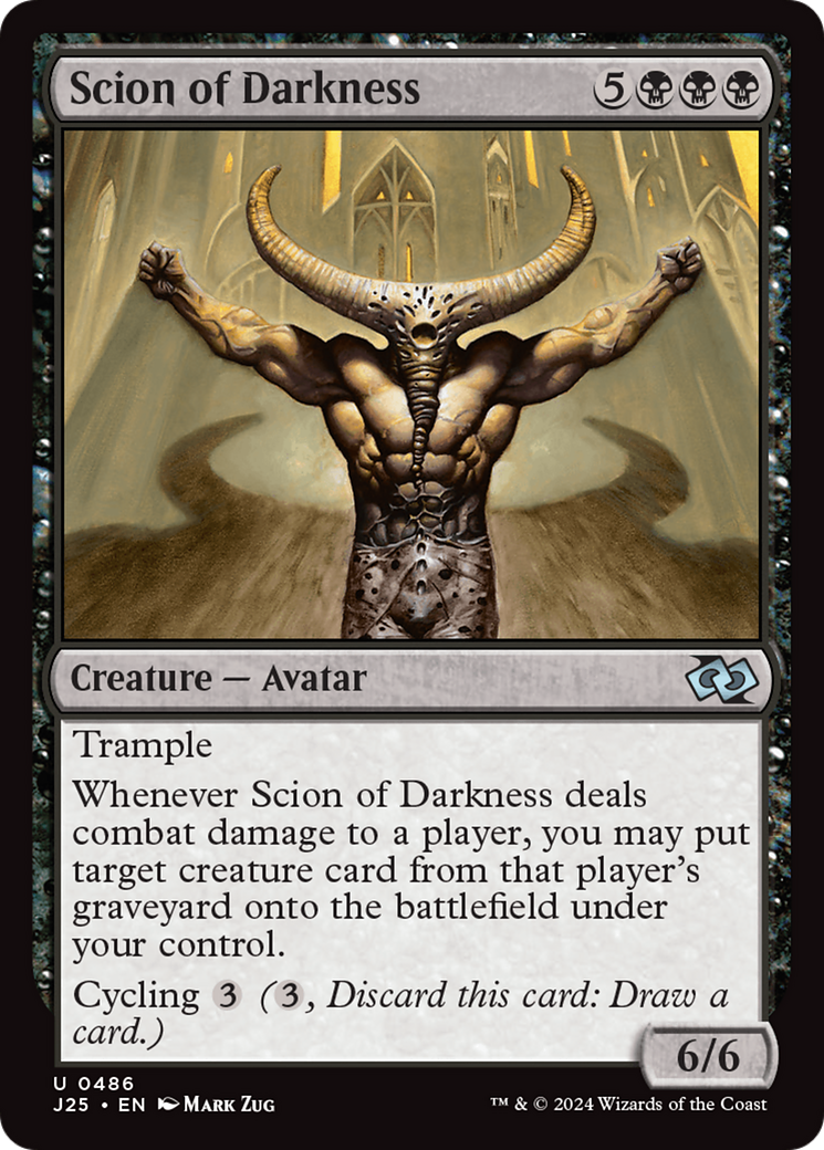 Scion of Darkness [Foundations Jumpstart] | Gate City Games LLC