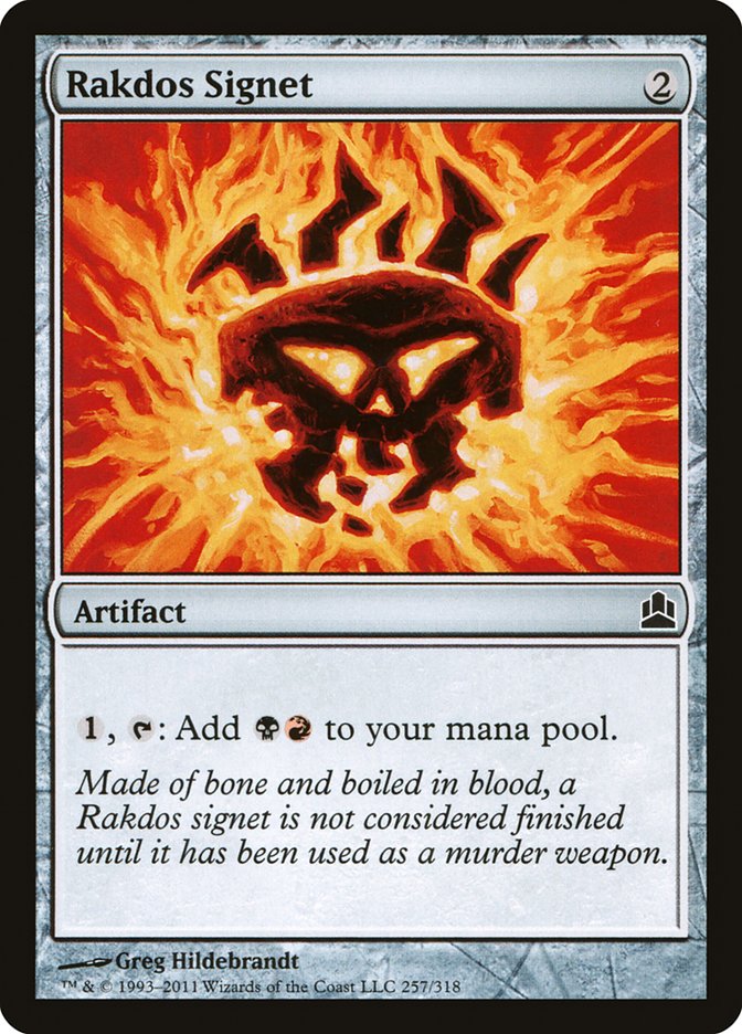Rakdos Signet [Commander 2011] | Gate City Games LLC