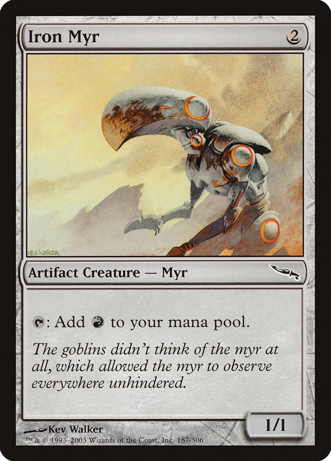 Iron Myr [Mirrodin] | Gate City Games LLC