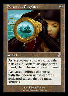 Sorcerous Spyglass (Timeshifted) [Time Spiral Remastered] | Gate City Games LLC
