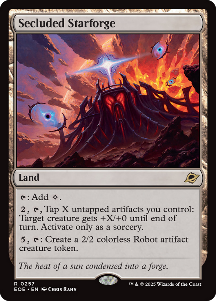 Secluded Starforge [Edge of Eternities] | Gate City Games LLC