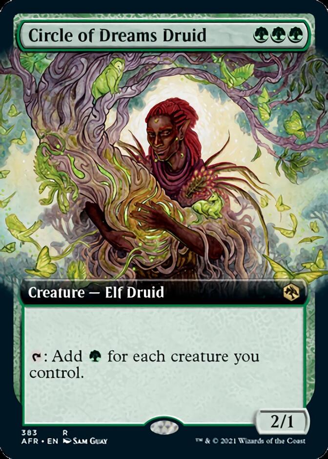 Circle of Dreams Druid (Extended Art) [Dungeons & Dragons: Adventures in the Forgotten Realms] | Gate City Games LLC