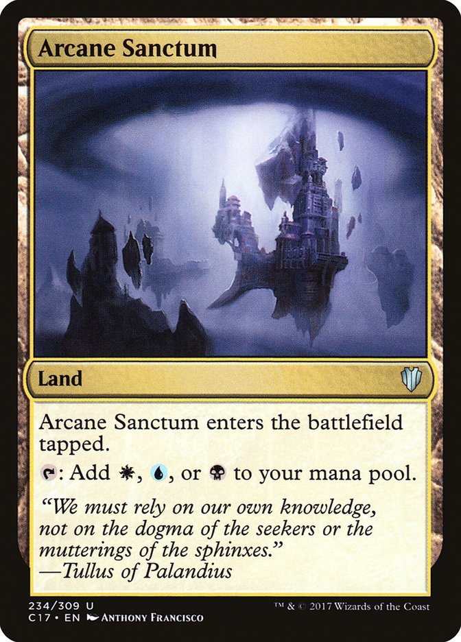 Arcane Sanctum [Commander 2017] | Gate City Games LLC