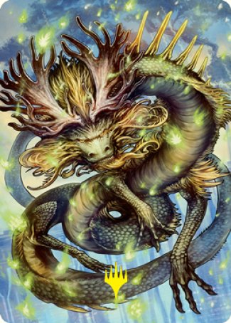Kura, the Boundless Sky Art Card (Gold-Stamped Signature) [Kamigawa: Neon Dynasty Art Series] | Gate City Games LLC