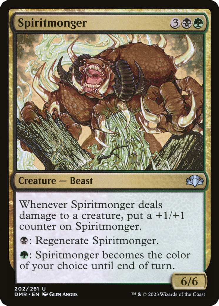 Spiritmonger [Dominaria Remastered] | Gate City Games LLC
