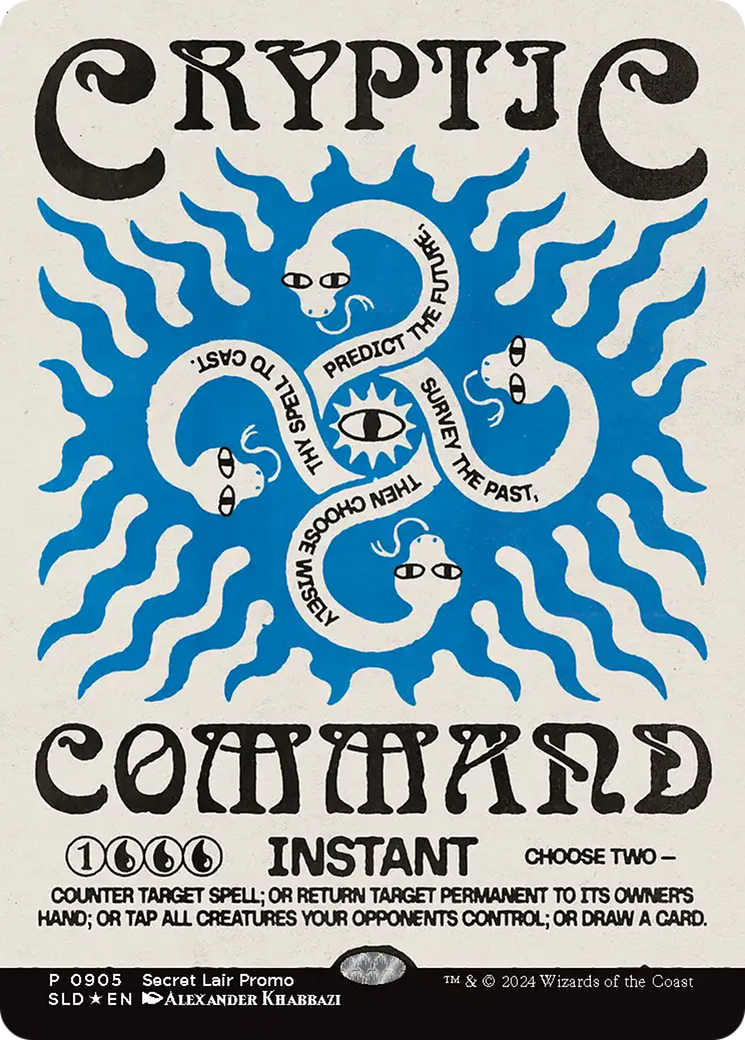 Cryptic Command (Rainbow Foil) [Secret Lair Drop Series] | Gate City Games LLC