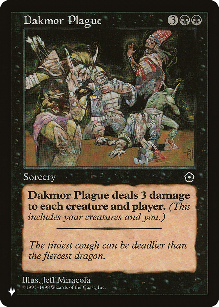 Dakmor Plague [The List] | Gate City Games LLC