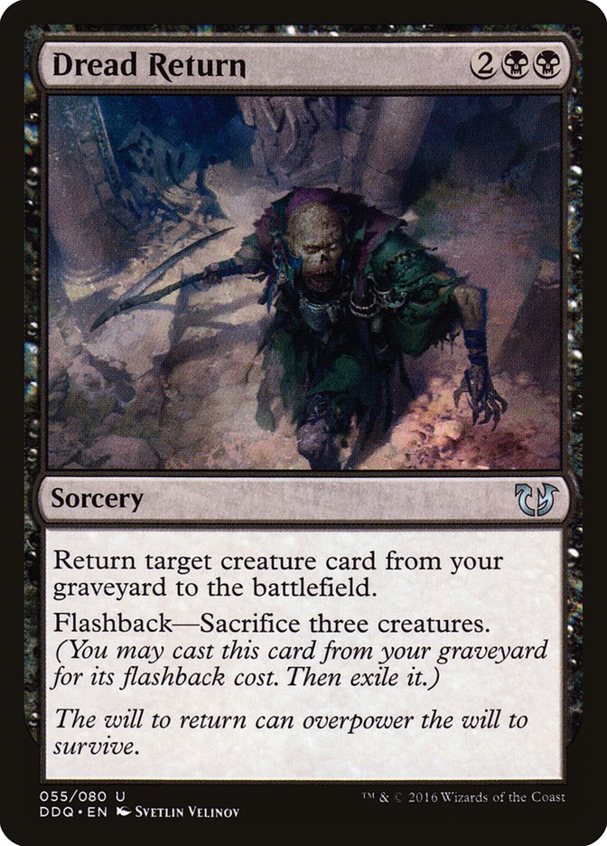 Dread Return [Duel Decks: Blessed vs. Cursed] | Gate City Games LLC