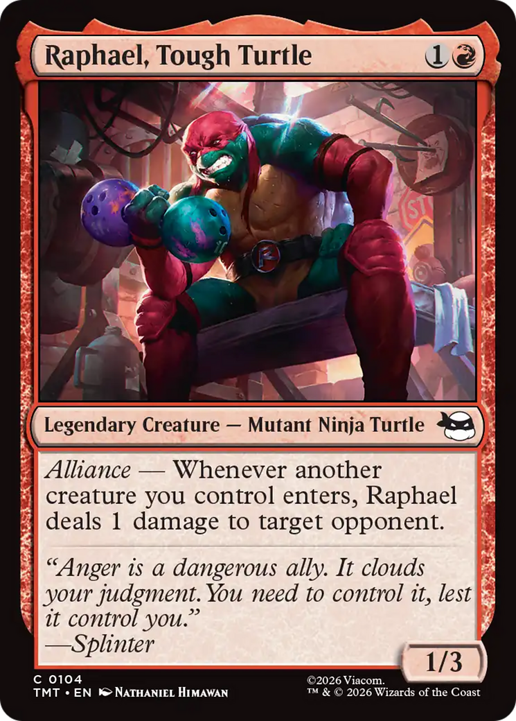 Raphael, Tough Turtle [Teenage Mutant Ninja Turtles] | Gate City Games LLC