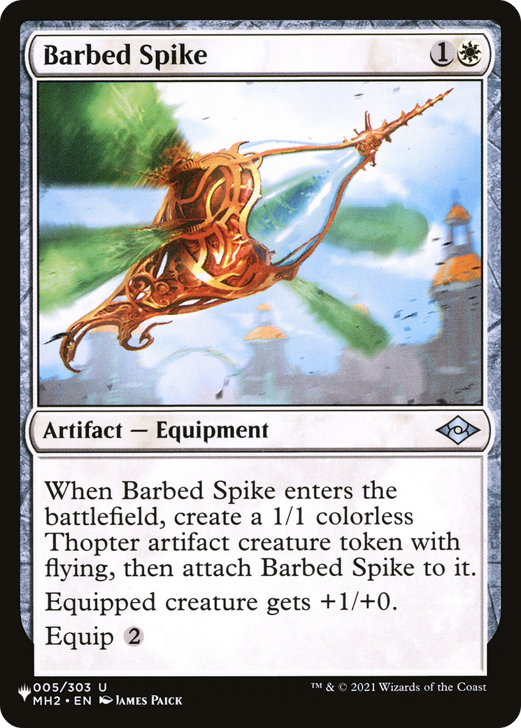 Barbed Spike [The List Reprints] | Gate City Games LLC