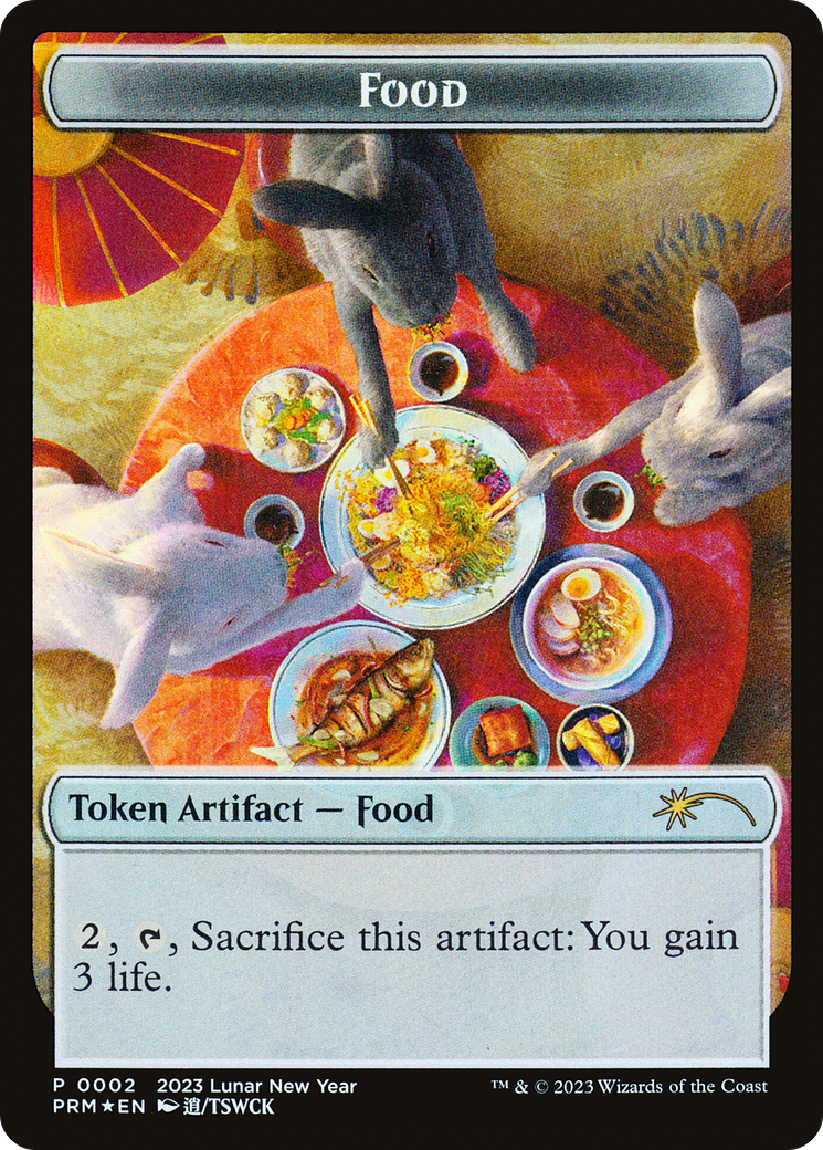 Food Token [Year of the Rabbit 2023] | Gate City Games LLC