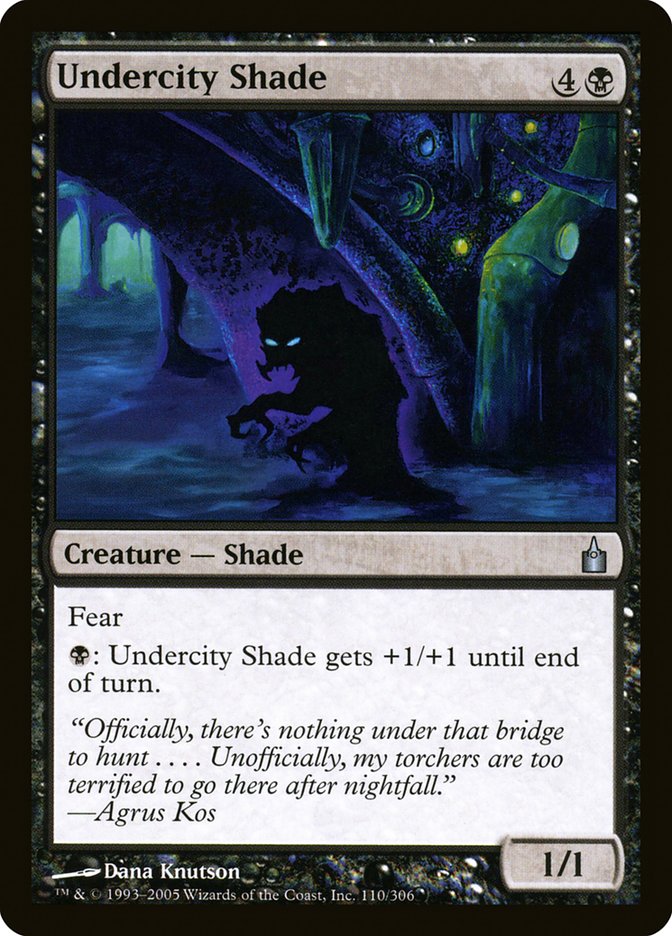 Undercity Shade [Ravnica: City of Guilds] | Gate City Games LLC