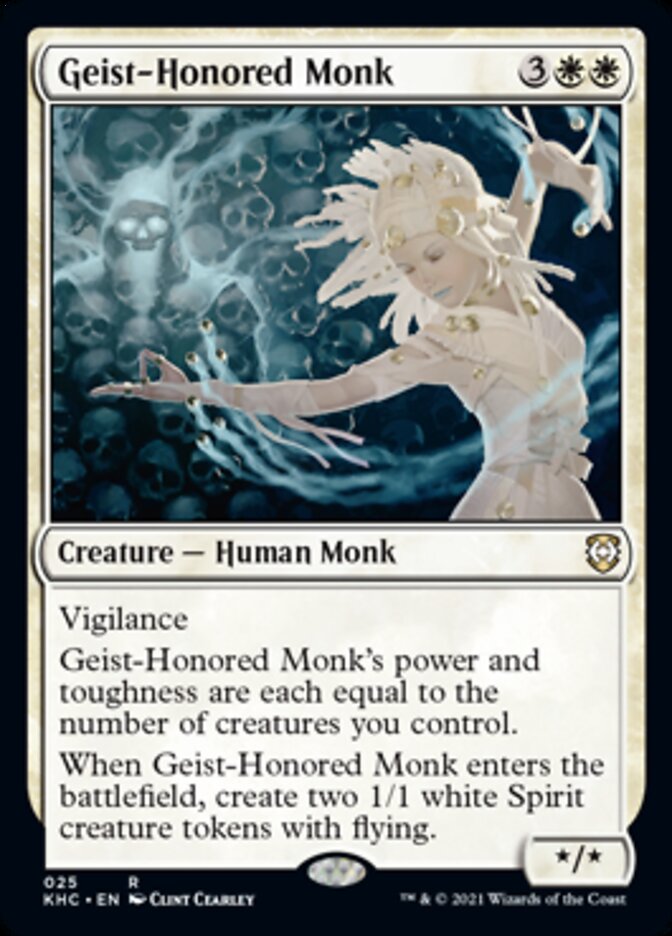Geist-Honored Monk [Kaldheim Commander] | Gate City Games LLC