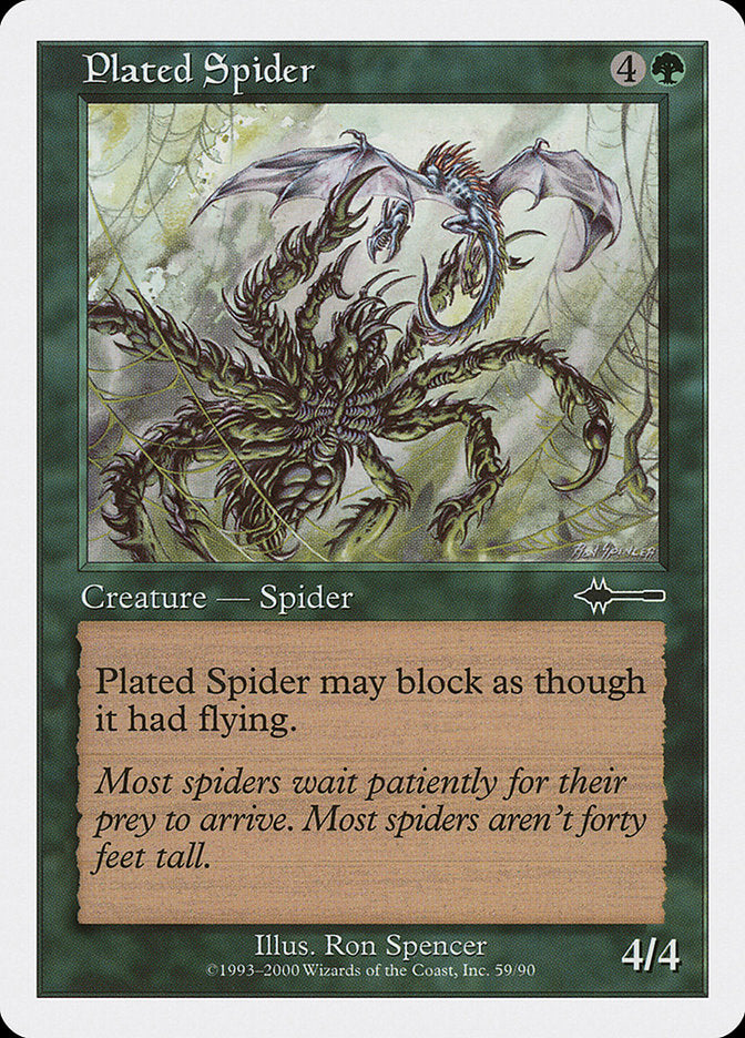 Plated Spider [Beatdown] | Gate City Games LLC