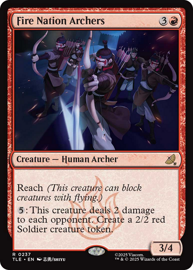 Fire Nation Archers [Avatar: The Last Airbender: Eternal-Legal] | Gate City Games LLC