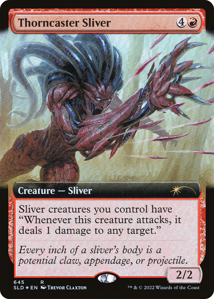 Thorncaster Sliver (Extended Art) [Secret Lair Drop Series] | Gate City Games LLC