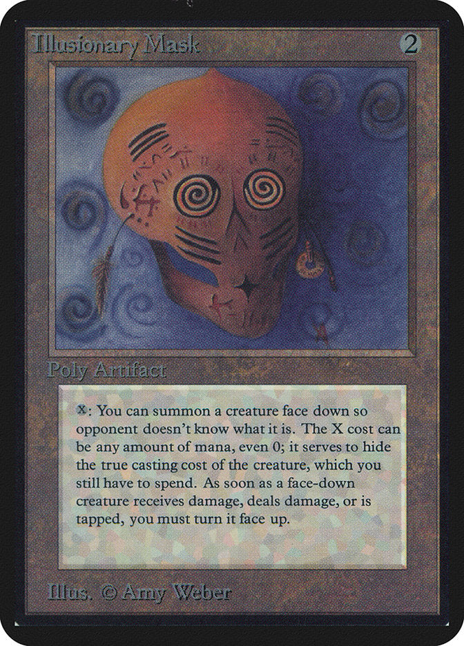 Illusionary Mask [Alpha Edition] | Gate City Games LLC
