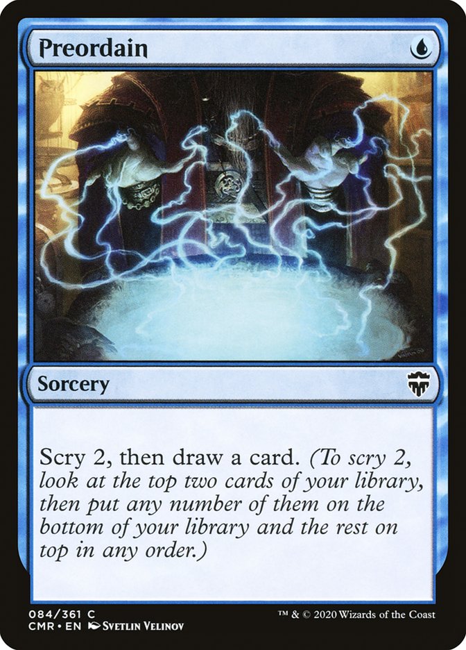 Preordain [Commander Legends] | Gate City Games LLC