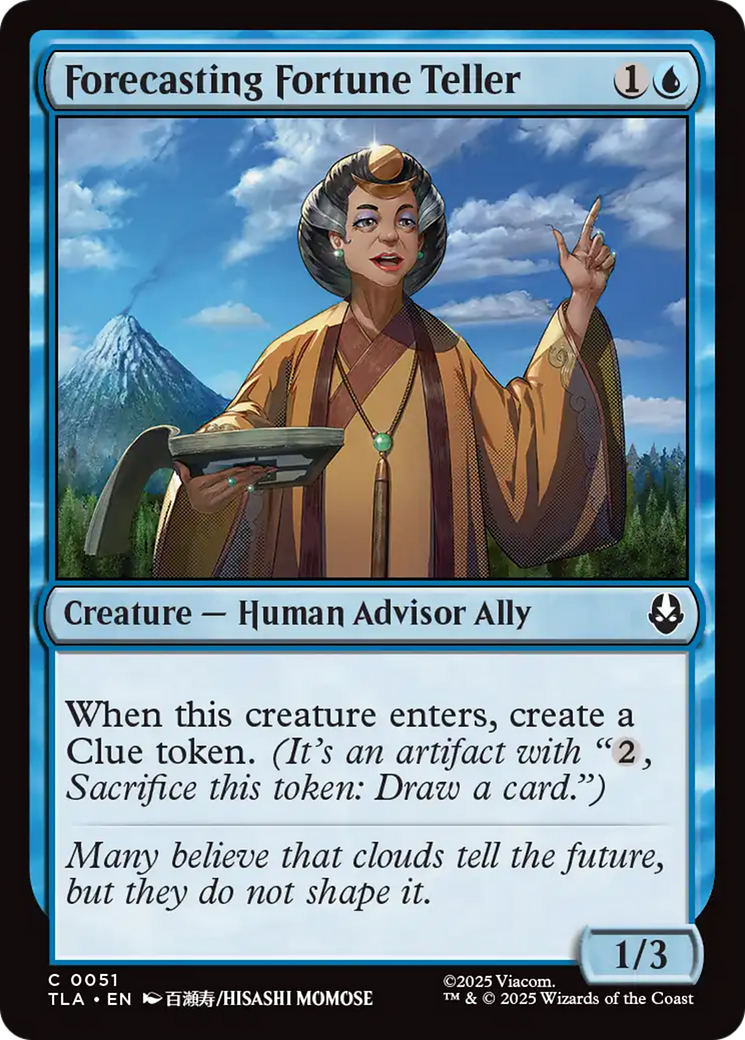 Forecasting Fortune Teller [Avatar: The Last Airbender] | Gate City Games LLC