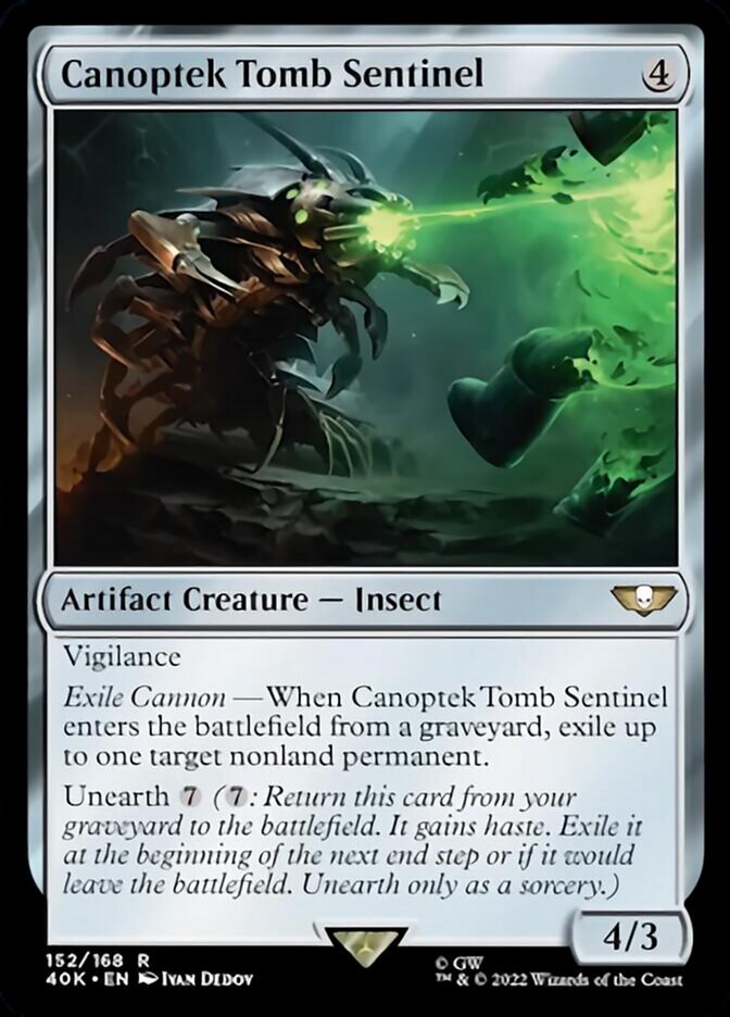 Canoptek Tomb Sentinel [Warhammer 40,000] | Gate City Games LLC