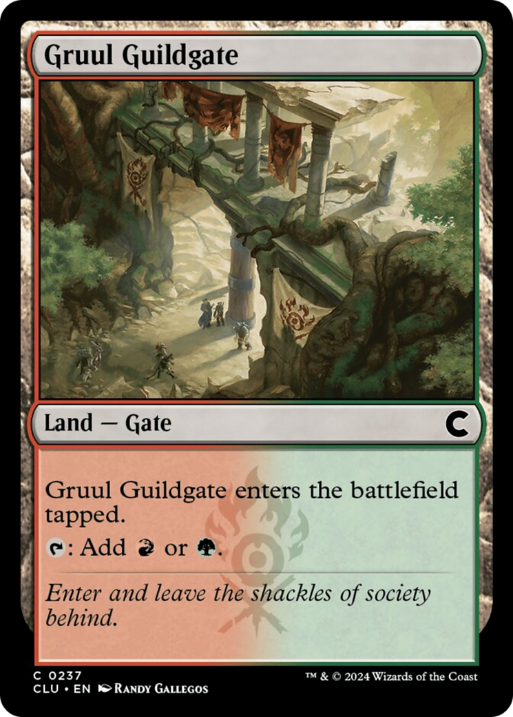 Gruul Guildgate [Ravnica: Clue Edition] | Gate City Games LLC
