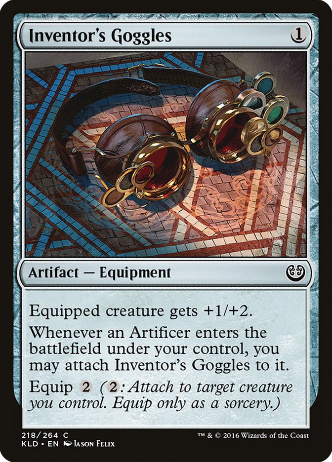 Inventor's Goggles [Kaladesh] | Gate City Games LLC