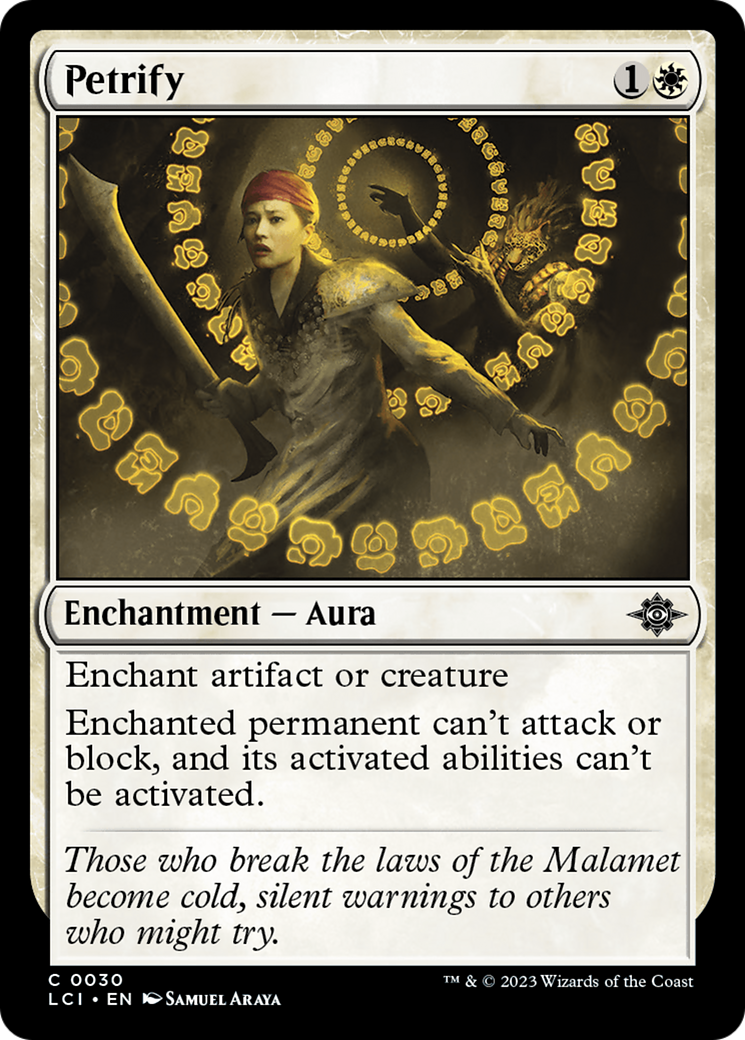 Petrify [The Lost Caverns of Ixalan] | Gate City Games LLC