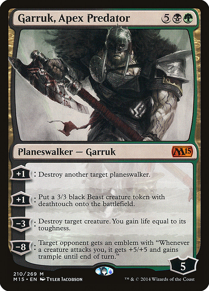Garruk, Apex Predator [Magic 2015] | Gate City Games LLC