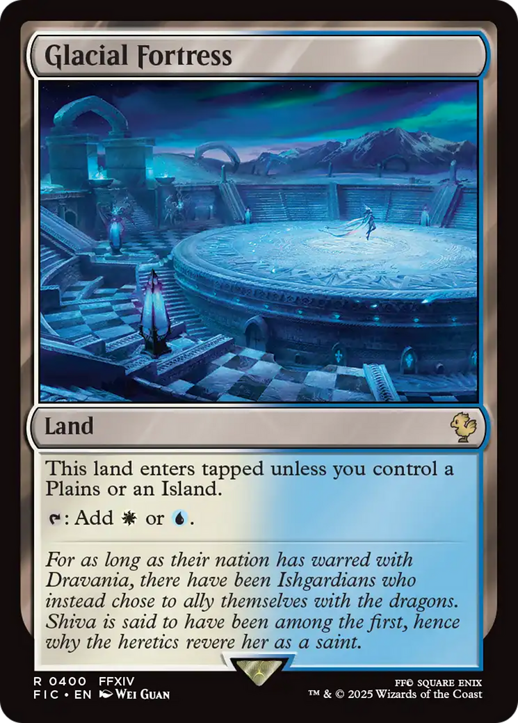 Glacial Fortress [FINAL FANTASY Commander] | Gate City Games LLC