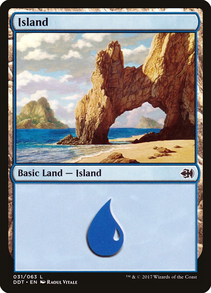 Island (31) [Duel Decks: Merfolk vs. Goblins] | Gate City Games LLC